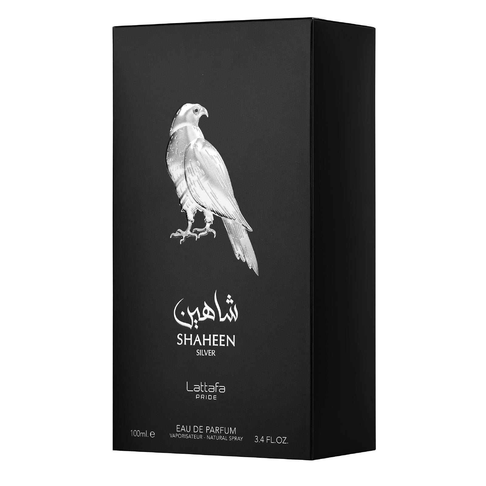 Lattafa Pride Shaheen Silver – Parfum Boisé Agrumes