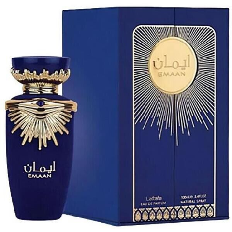 Lattafa Emaan parfum unisexe oriental épicé floral 100ml