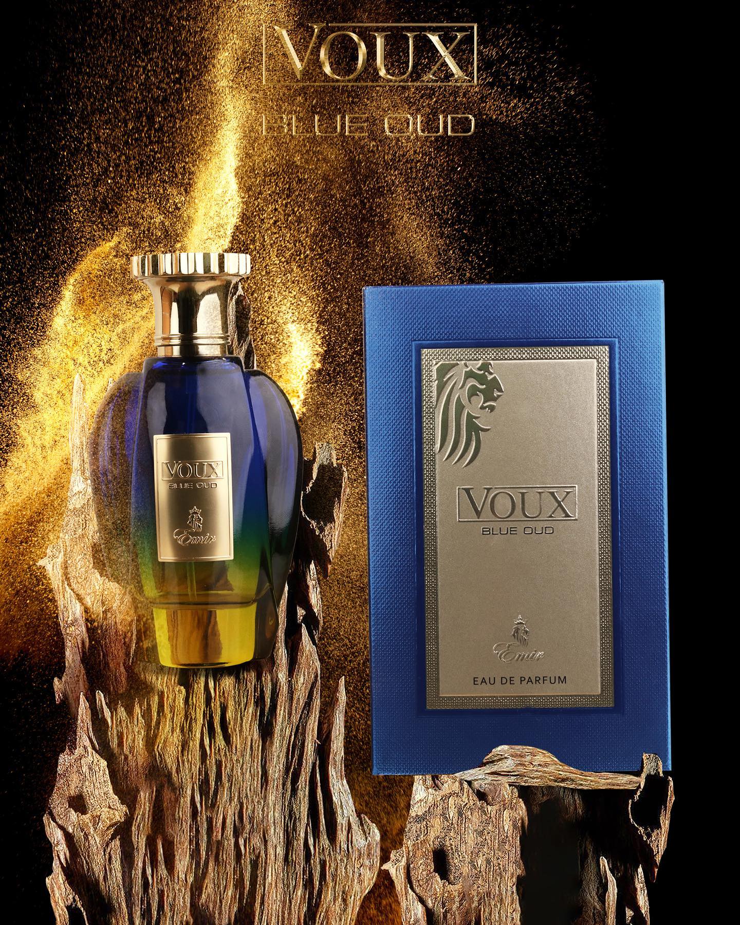 PARIS CORNER Voux Blue Oud – Parfum Oud Boisé Unisexe