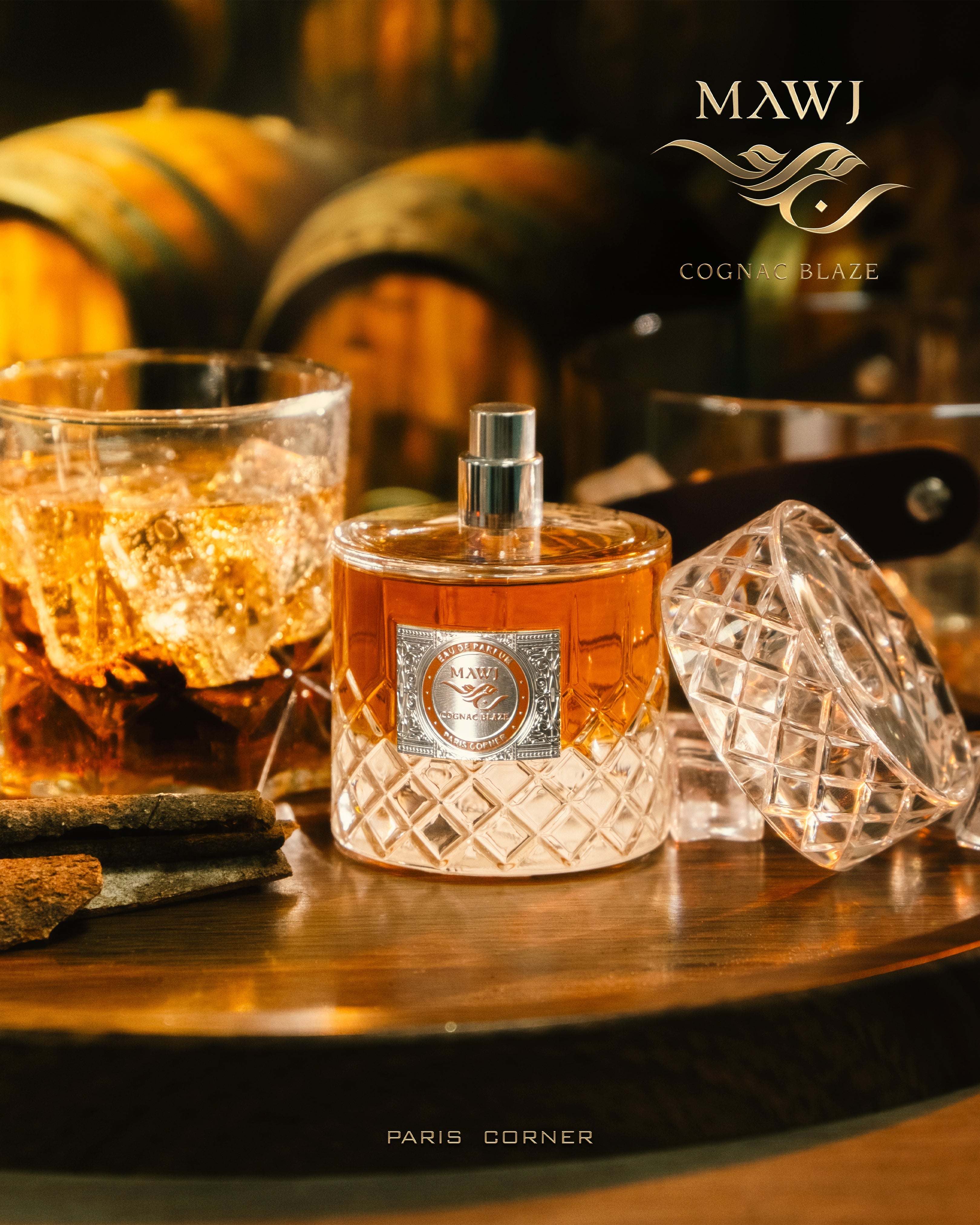 PARIS CORNER parfum unisexe boisé gourmand bois de santal
