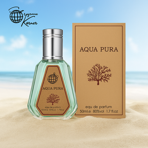 Parfum aquatique mixte unisexe à sillage frais et propre