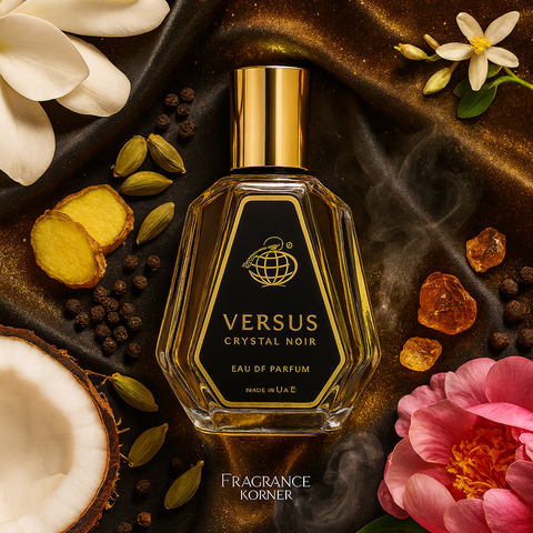 Fragrance World Versus Crystal Noir Eau de Parfum 50 ml