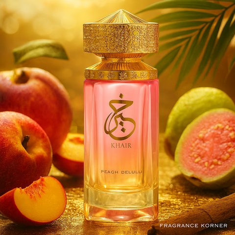 Paris Korner Khair Peach Delulu Eau de Parfum Mixte 100 ml