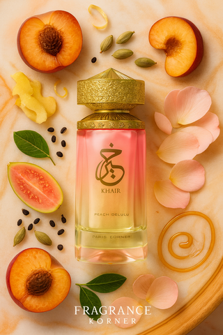 Paris Korner Khair Peach Delulu Eau de Parfum Mixte 100 ml