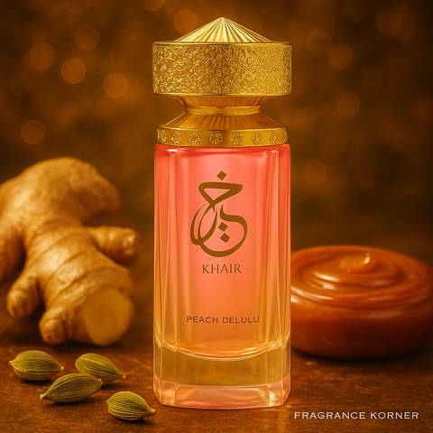 Paris Korner Khair Peach Delulu Eau de Parfum Mixte 100 ml