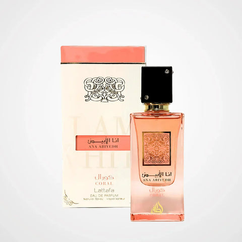 Ana Abiyedh Coral eau de parfum Lattafa 60ml femme douce