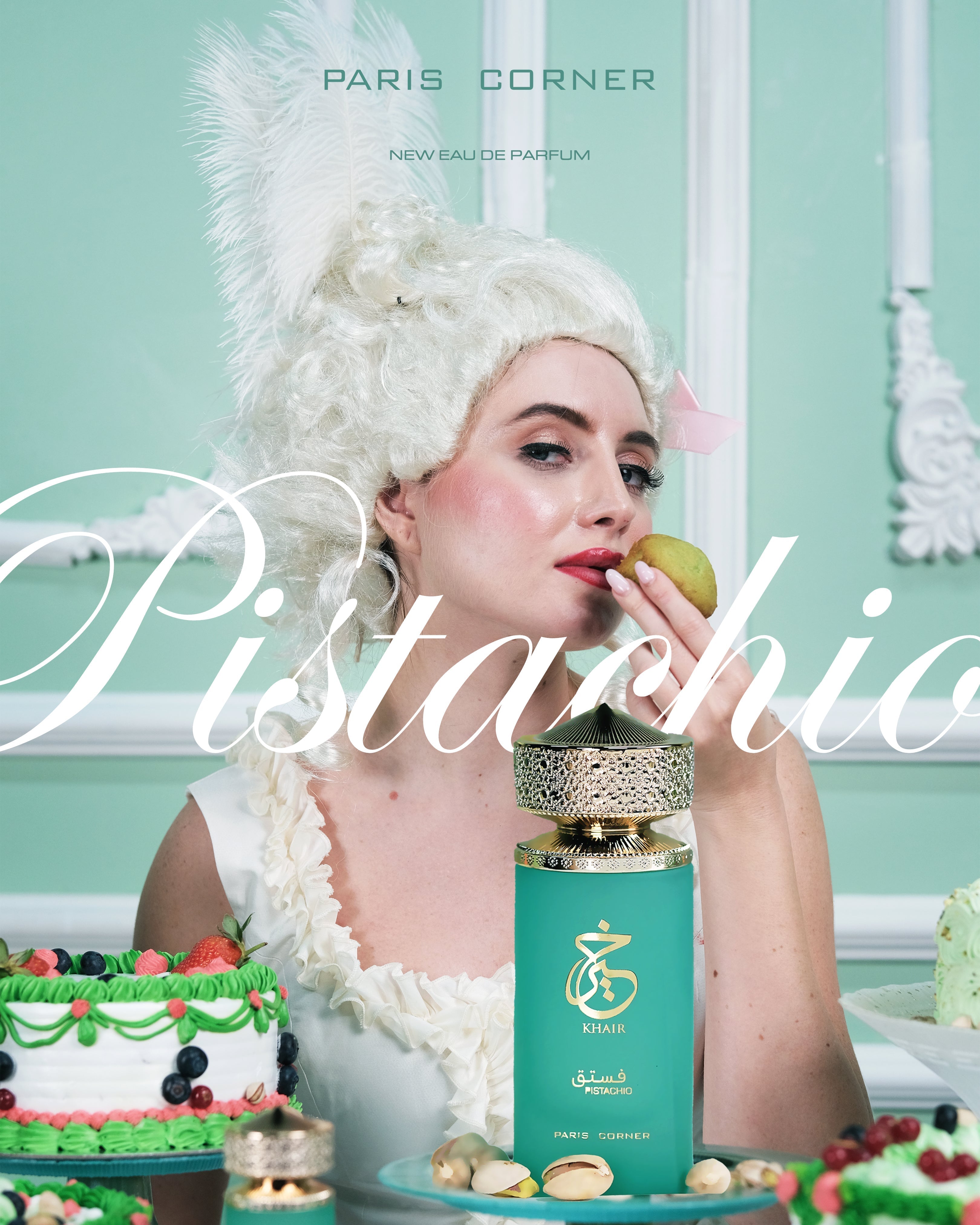 PARIS CORNER Khair Pistachio – Eau de Parfum Gourmand 100ML