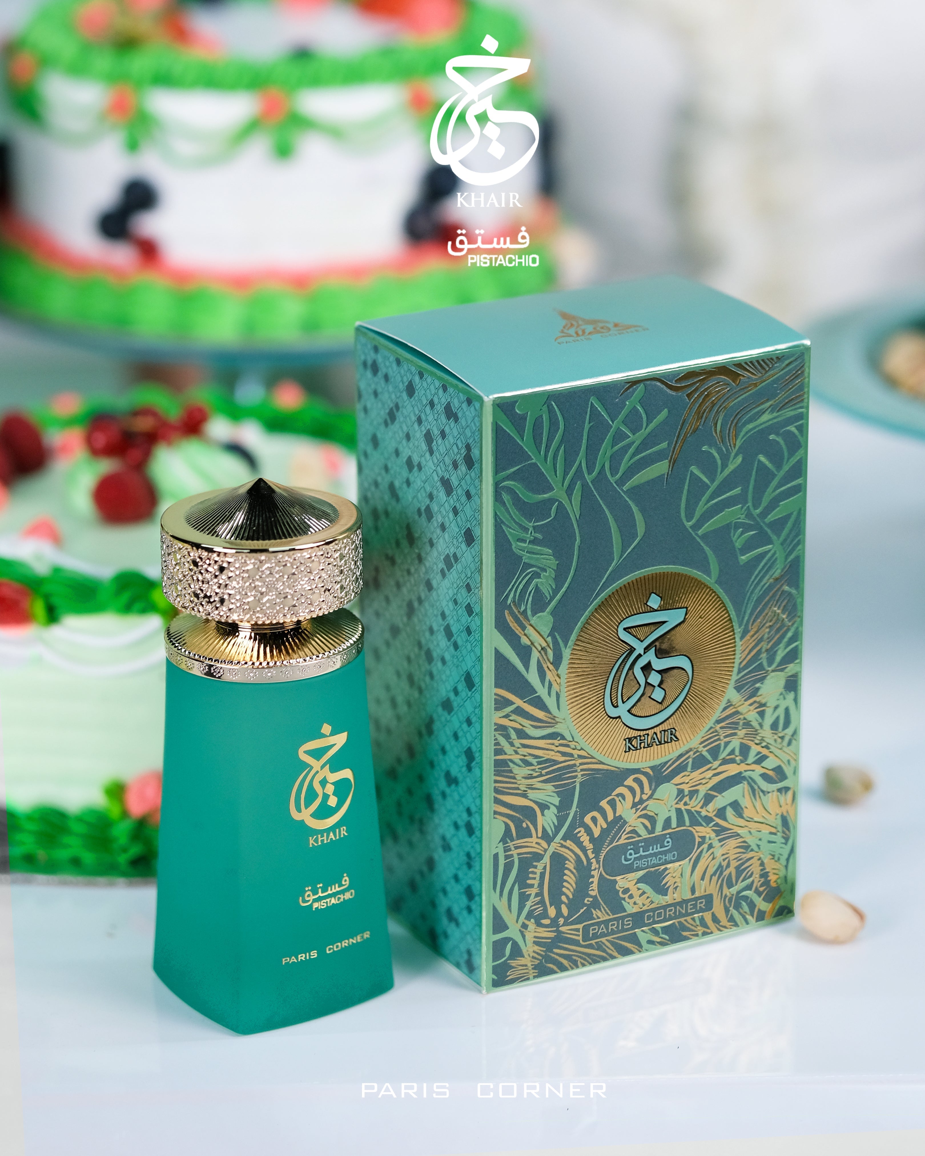 PARIS CORNER Khair Pistachio – Eau de Parfum Gourmand 100ML
