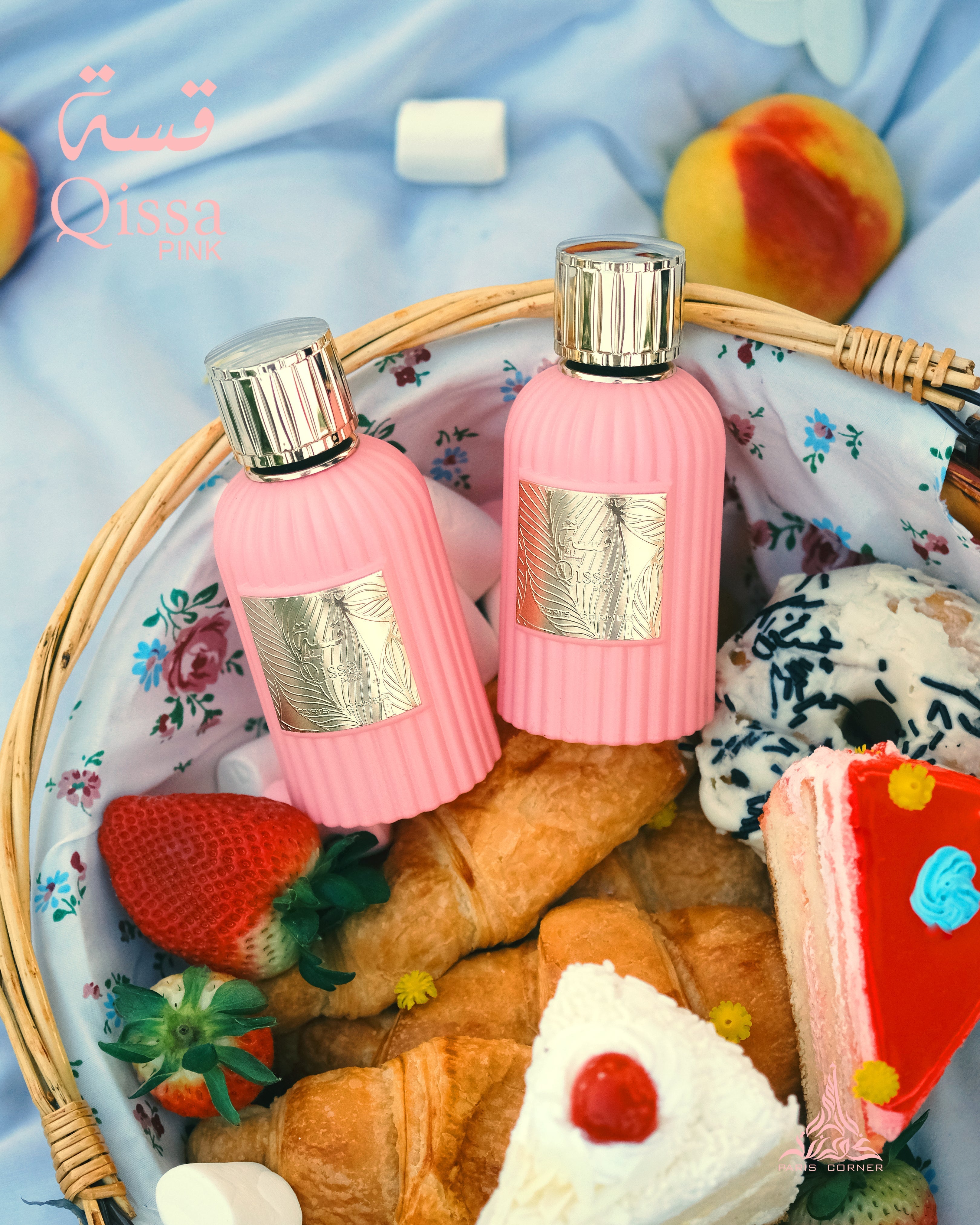 PARIS CORNER - Qissa Pink Eau de Parfum Floral Femme 100ml