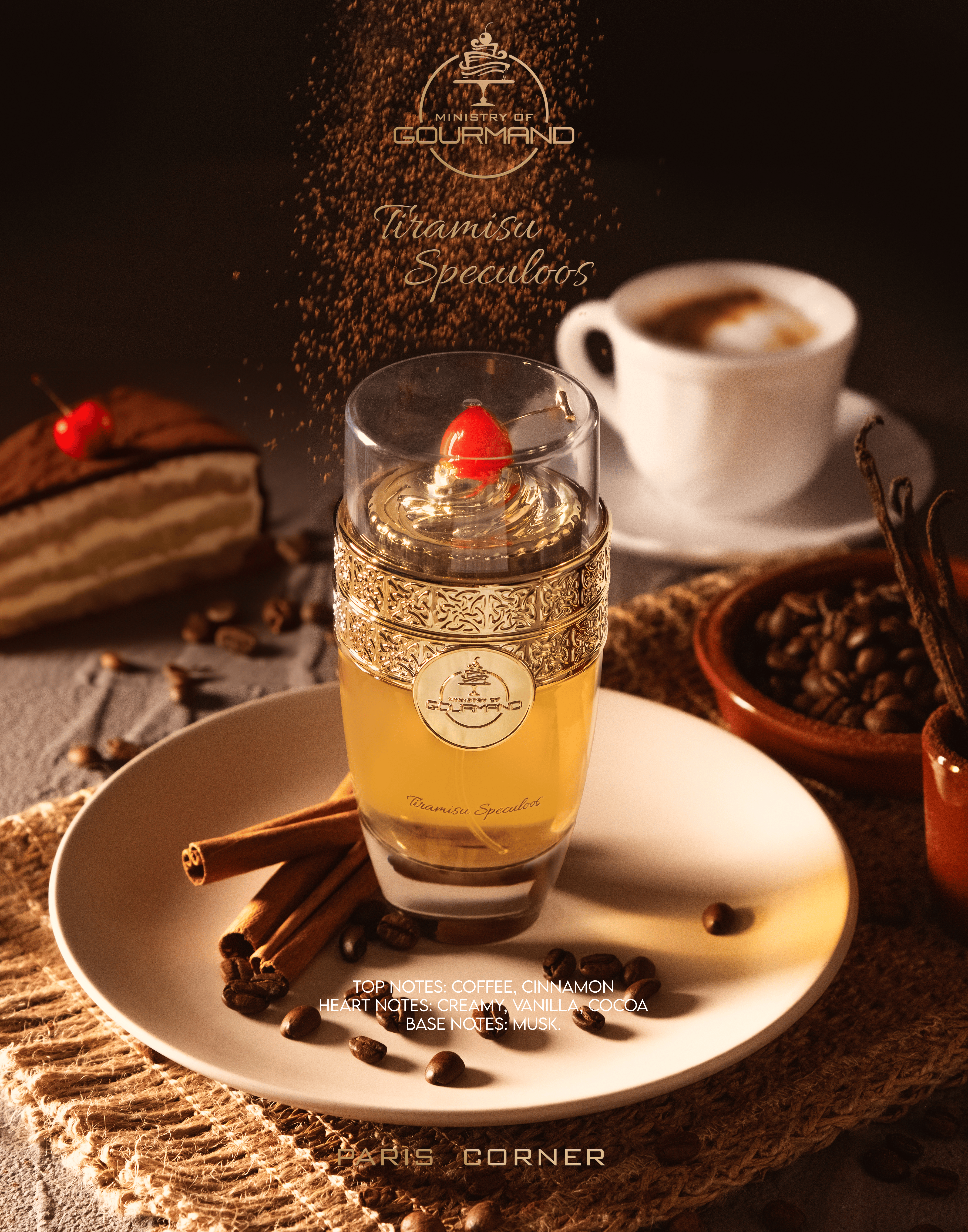 PARIS CORNER – Tiramisu Speculoos Eau de Parfum 100ML